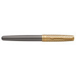 Parker Sonnet Pioneers Collection Rollerball Pen - Grey Arrow Gold Trim - Picture 2